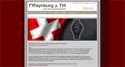 Desktop Screenshot of feynburg-uhren.de